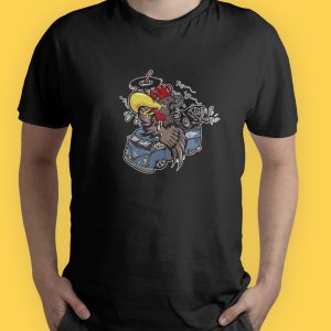 Polera Gallo Combi