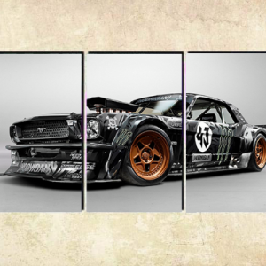 Cuadro Ford Mustang frente