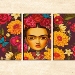 Cuadro Frida Flores