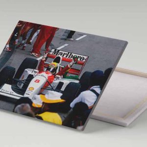 Cuadro 30x40 Ayrton Senna Mclaren F1