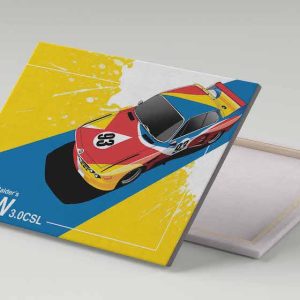 Cuadro 30x40 BMW 3.0 CSL Alexander Calder