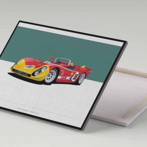 Cuadro 30x40 Alfa Romeo Tipo 33/3