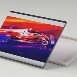 Cuadro 30x40 Niki Lauda Ferrari F1