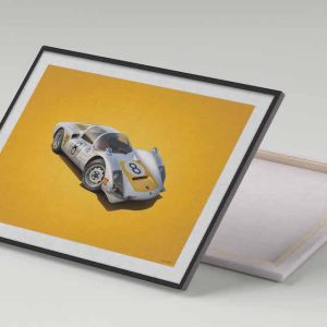 Cuadro 30x40 Porsche 906 Nro 8
