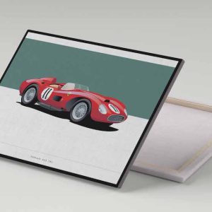 Cuadro 30x40 Ferrari 625 TRC