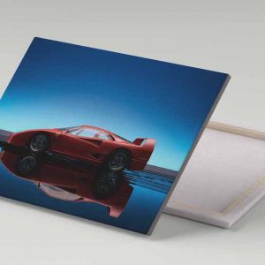 Cuadro 30x40 Ferrari F40 Reflejado