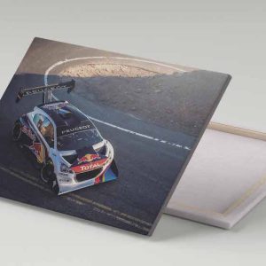 Cuadro 30x40 Peugeot 208 T16 RedBull