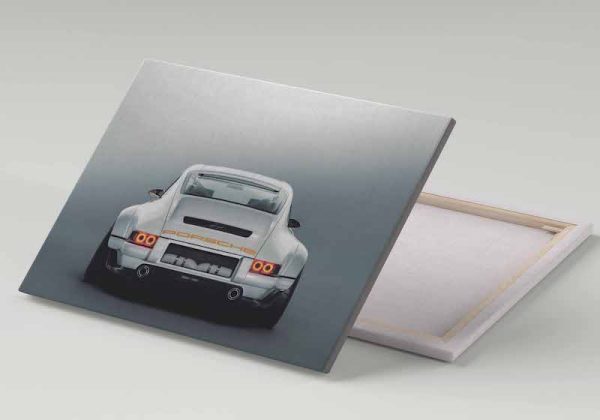 Cuadro 30x40 Porsche 911 Vista Trasera