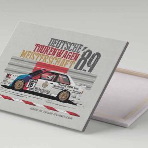Cuadro 30x40 BMW M3 BMW M Team Schnitzer