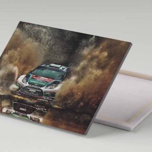 Cuadro 30x40 Ford Fiesta RS WRC Rally