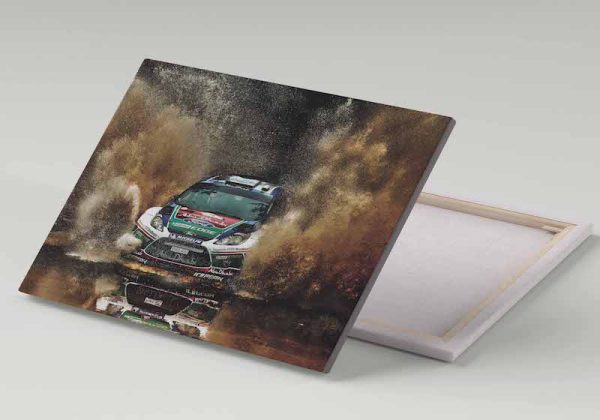 Cuadro 30x40 Ford Fiesta RS WRC Rally