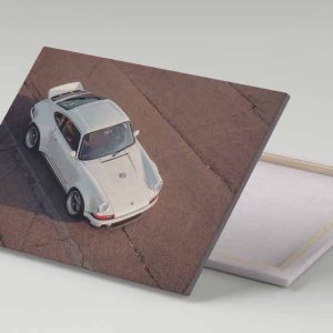 Cuadro 30x40 Porsche 911 Carrera Blanco