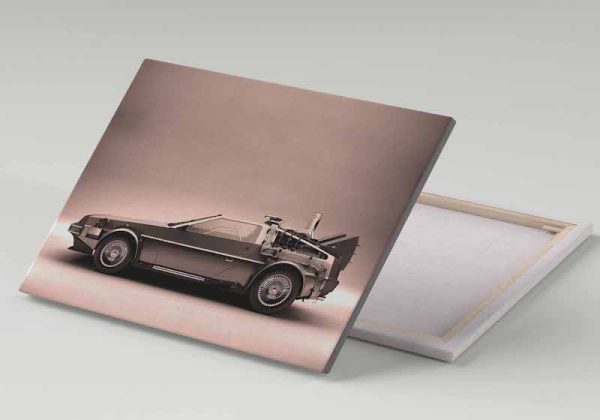 Cuadro 30x40 Delorean Volver Al Futuro