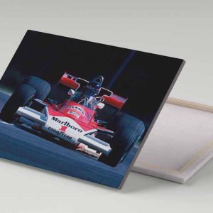Cuadro 30x40 James Hunt Mclaren M23