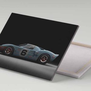 Cuadro 30x40 Ford GT40 Gulf