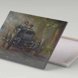 Cuadro 30x40 Fiat Mephistopheles Corriendo