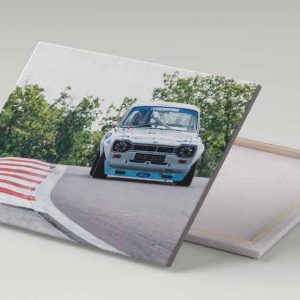 Cuadro 30x40 Ford Escort MK1 en Pista