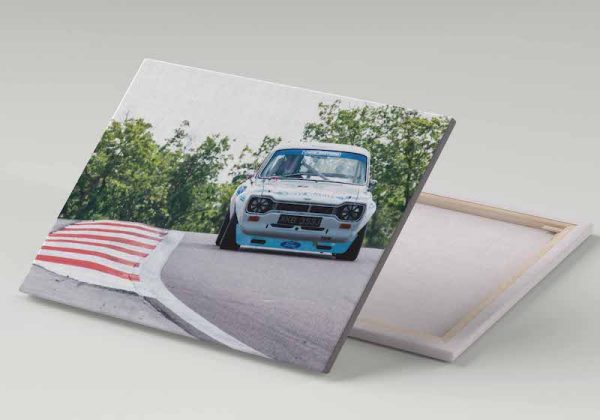 Cuadro 30x40 Ford Escort MK1 en Pista