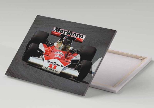 Cuadro 30x40 James Hunt Mclaren M23 F1