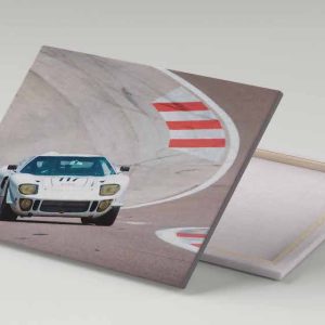 Cuadro 30x40 Ford GT40 en Pista