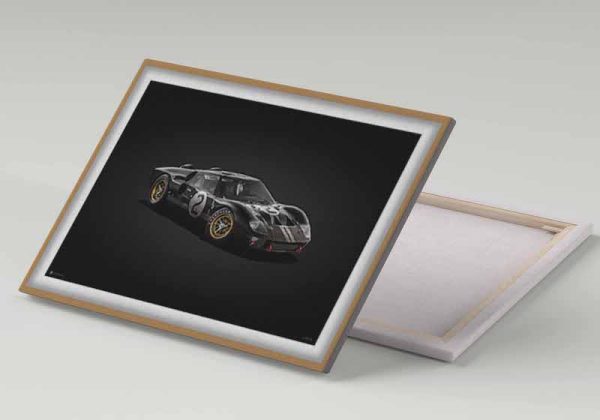 Cuadro 30x40 Ford GT40 LeMans