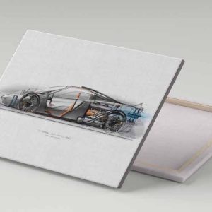 Cuadro 30x40 Gordon Murray T50