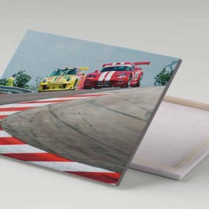 Cuadro 30x40 Dodge Viper vs Porsche 911 GT2