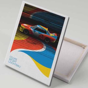 Cuadro 40x30 BMW M3 Colores