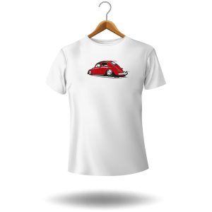 Polera Volkswagen Escarabajo Rojo