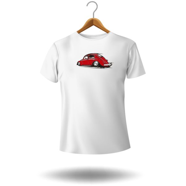 Polera Volkswagen Escarabajo Rojo