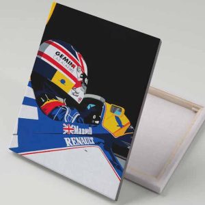Cuadro 40x30 Nigel Mansell Ilustración