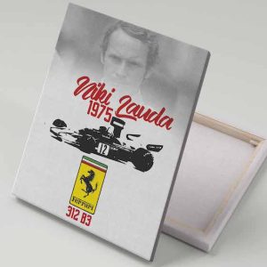 Cuadro 40x30 1975 Niki Lauda