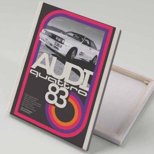 Cuadro 40x30 Audi Quatto 83