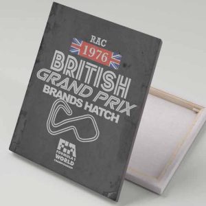 Cuadro 40x30 1976 Brands Hatch