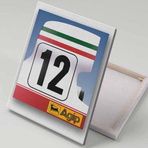 Cuadro 40x30 Ferrari 12 Lauda