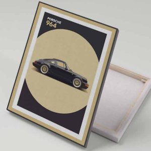 Cuadro 40x30 Porsche 964