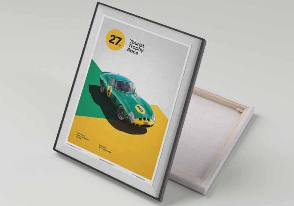 Cuadro 40x30 Ferrari TTR
