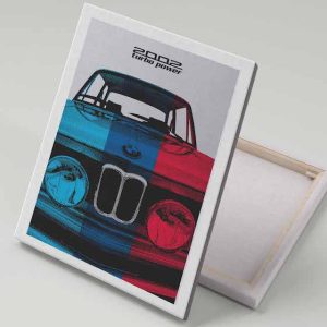 Cuadro 40x30 BMW 2002