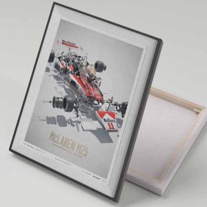 Cuadro 40x30 McLaren James Hunt