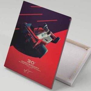 Cuadro 40x30 Senna 30 años