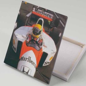 Cuadro 40x30 Senna Mclaren Honda