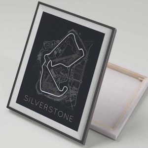 Cuadro 40x30 Silverstone