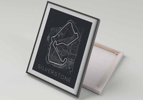 Cuadro 40x30 Silverstone
