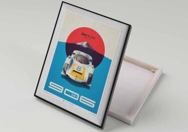 Cuadro 40x30 Porsche 906