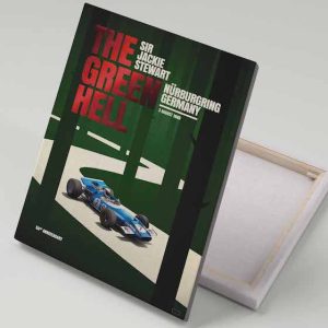 Cuadro 40x30 Jackie Stewart The Green Hell