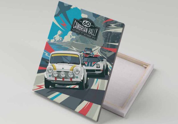 Cuadro 40x30 MINI Rally