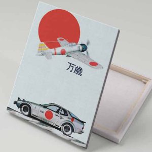 Cuadro 40x30 Porsche 944