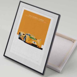 Cuadro 40x30 McLaren M6a