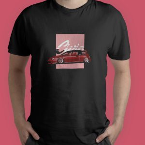 Polera Honda Civic Rojo