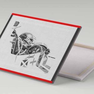 Cuadro 30x40 James Hunt F1
